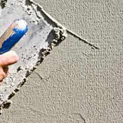Bild putsarbeten Fasadrenovering med Blekinge Fasad