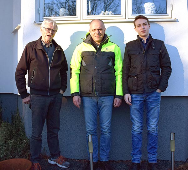 Blekinge Fasad AB 3 generationer Fasadarbetare på Blekinge Fasad AB