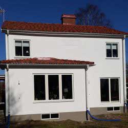 renoverad revetering Fasadrenovering med Blekinge Fasad